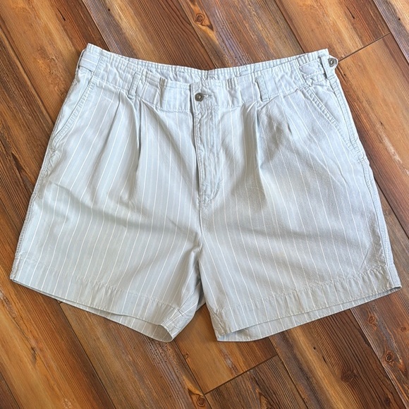Dockers light blue seaside pleated shorts - Picture 1 of 4